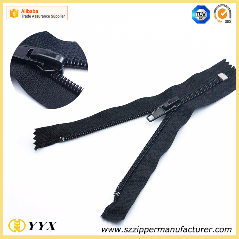 Zippers For Bags Nylon Zipper Whole Lanyard Custom Metal Close End 5 Invisible Zipper Lace Nylon For Bags