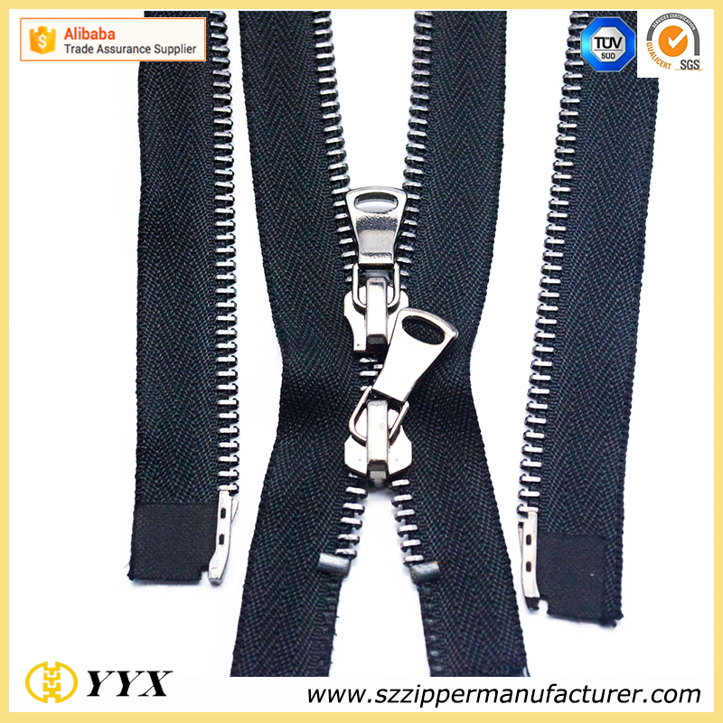 Factory Zippers Wholesale Customized Metal Zipper