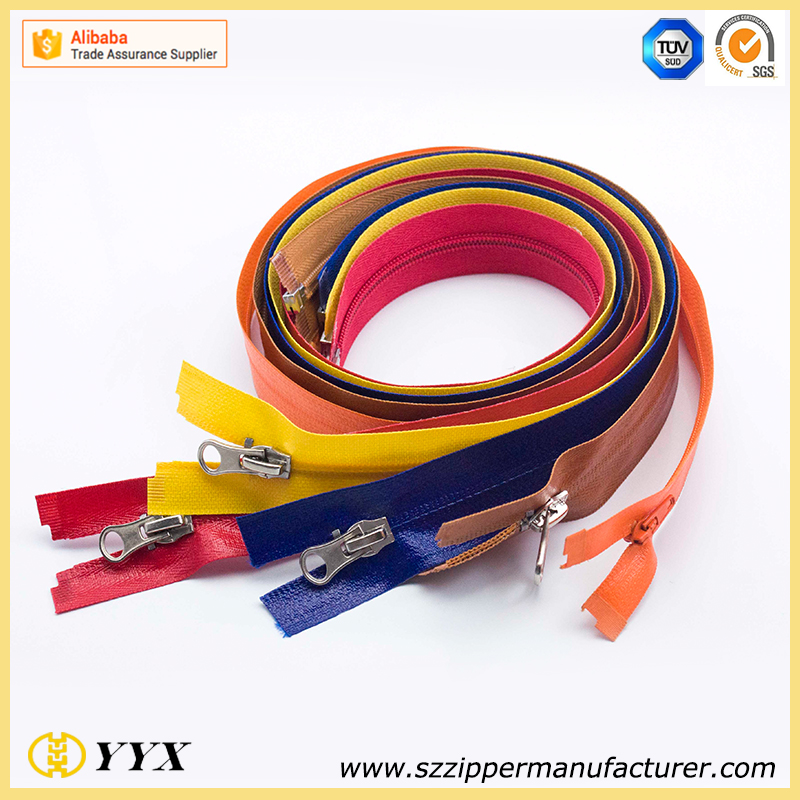 Good Quality 8# Close end Plastic Zipper for Bags