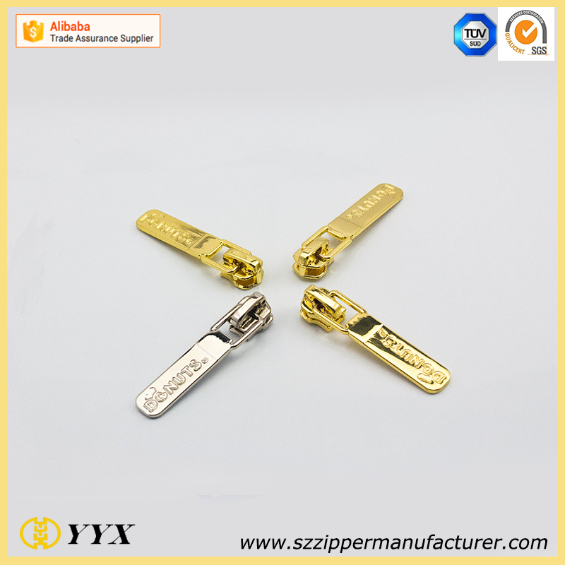 Eco-friendly garment zipper puller mold for bags pu zipper puller