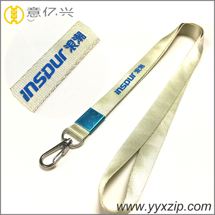 Custom brand name cheap screen printing card brands lanyard