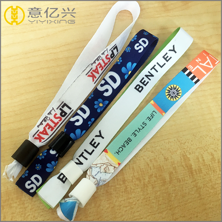 Charming printing logo animal wrist 2016 polyester lanyard