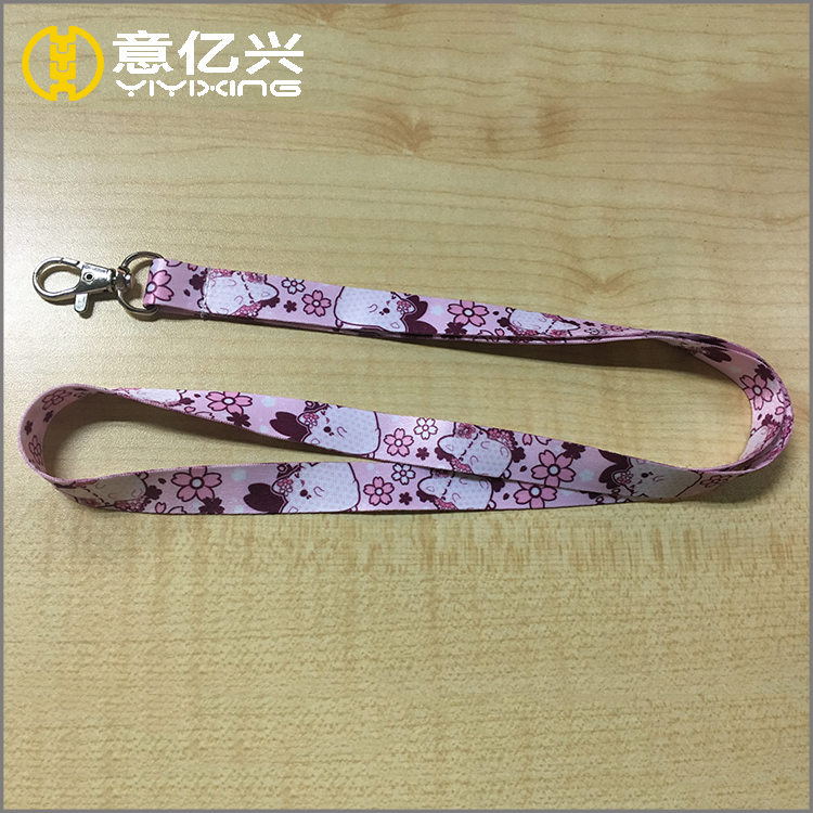 Kids card holder custom lanyards anime logo necklace lanyard