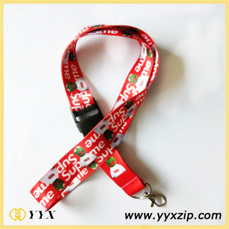 Cute custom phone accessories metal cheap price printed lanyard