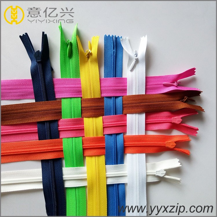 high quality small invisible zipper for dress