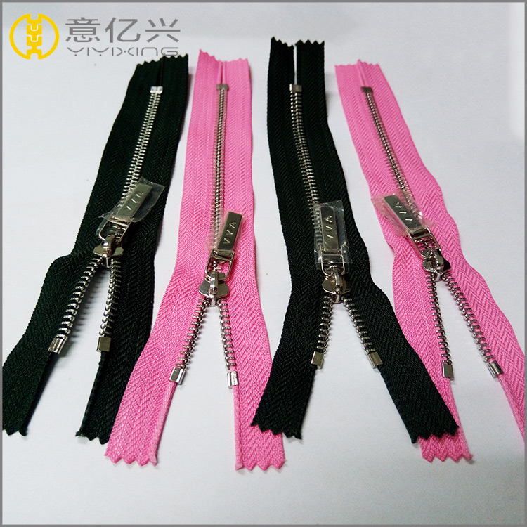 Factory wholesale #5 brass teeth metal zipper