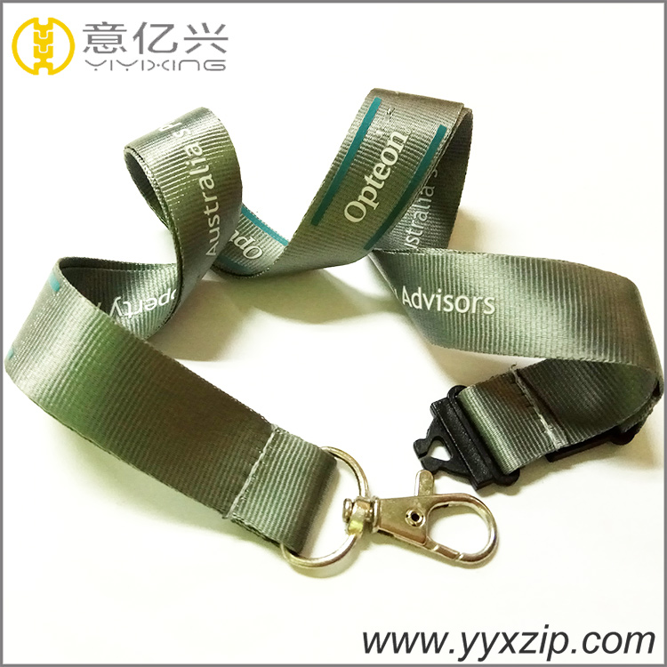 Custom Military 3D Own Promotional Custom Logo Neck Nylon Silkscreen Lanyard