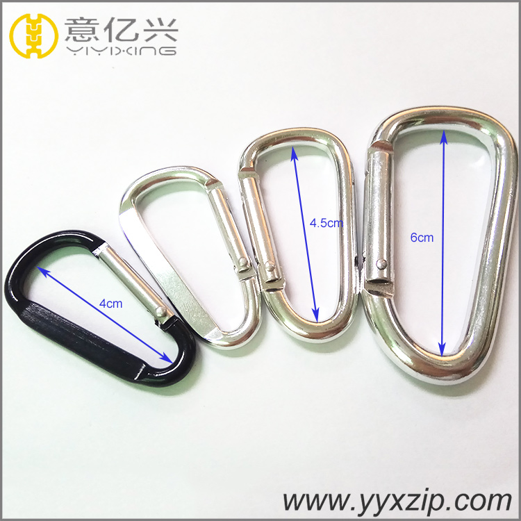 Aluminum alloy Hiking Climb Carabiner Hook Hardware Assorted Mountaineering buck