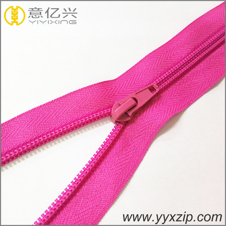 2017 Factory direct sales custom high quality gorgeous #5 nylon dresses zipper