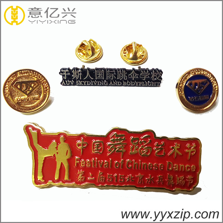 newest design colorful plating metal custom lapel pin