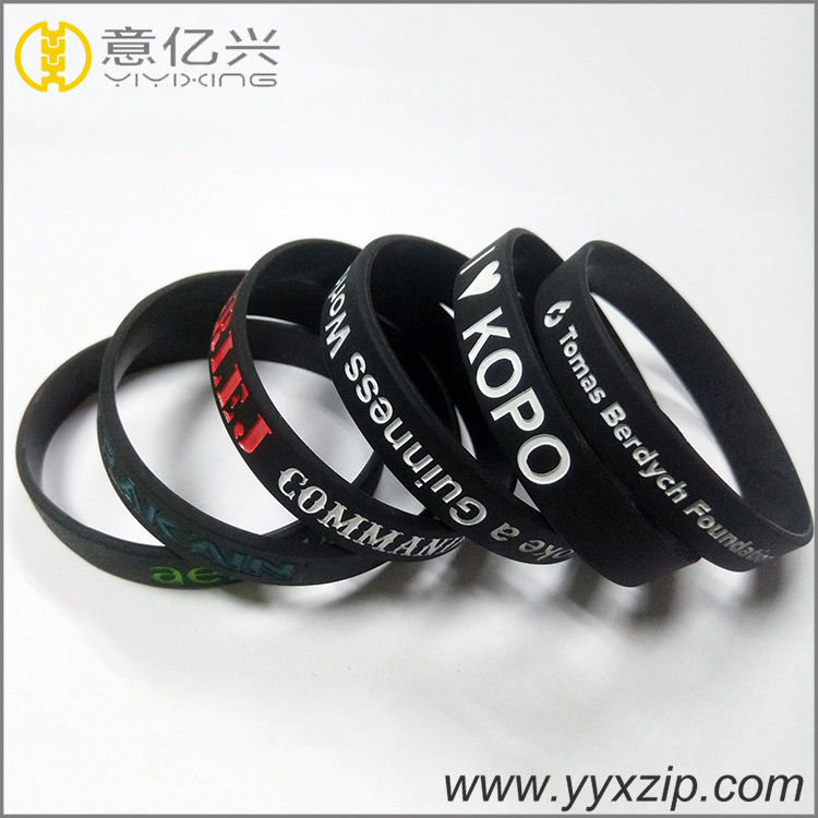 Hot Selling Silicone Wrist Band/Personalized Silicone Bracelets