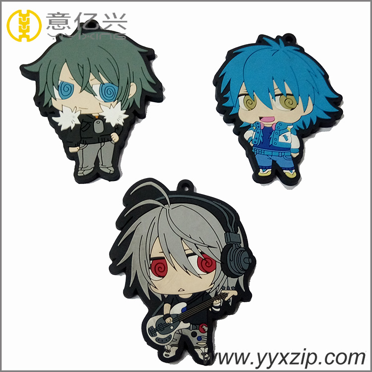 Fashion Japanese Anime Cute Silicon Soft Keychain