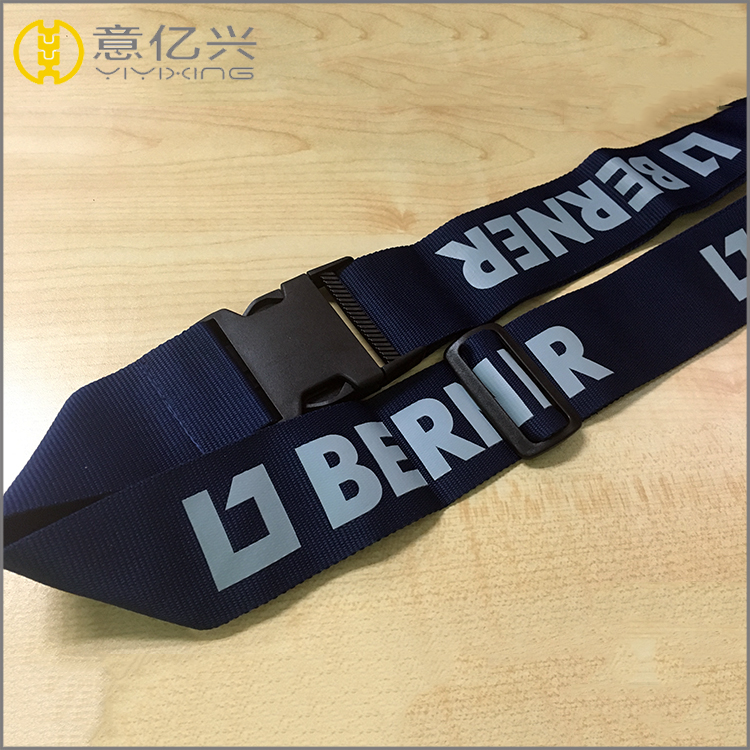 Cheap 3D silkscreen logo lanyards with logo custom aircraft seat belt lanyard