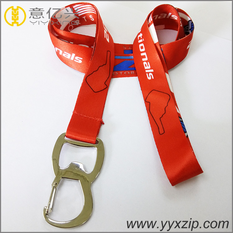 lanyard free sample Shenzhen custom sublimation logo printed bottle holding lany