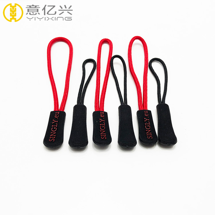 New style plastic puller customized rope slider puller for clothes accessory