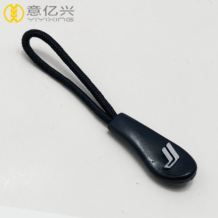 fashion climbing rubber cord zipper puller