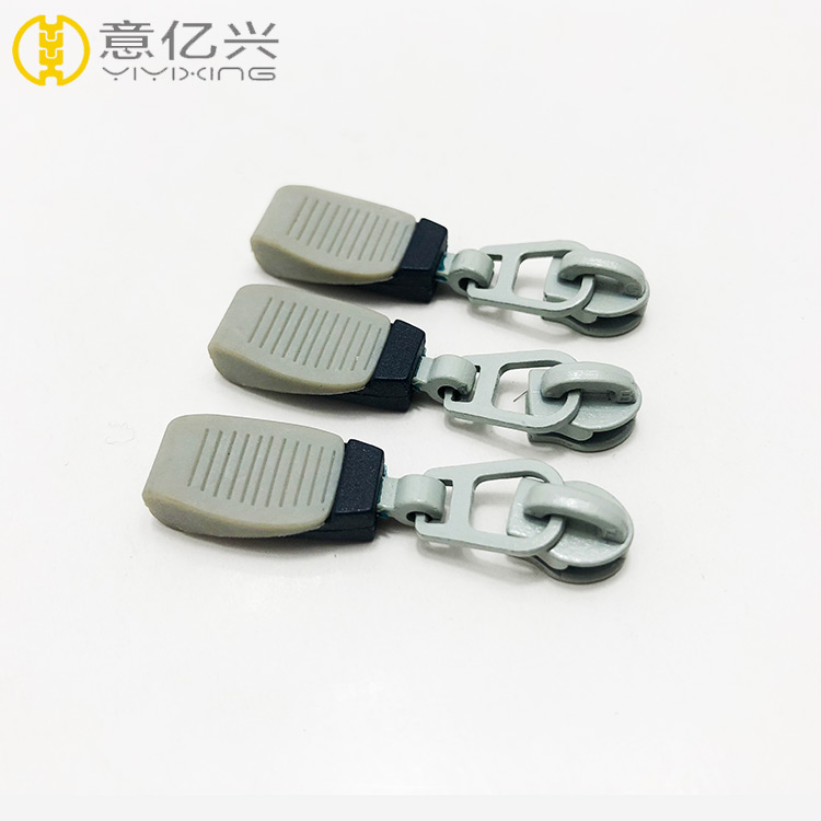 Good quality popular garment plastic zipper puller and bag zipper puller