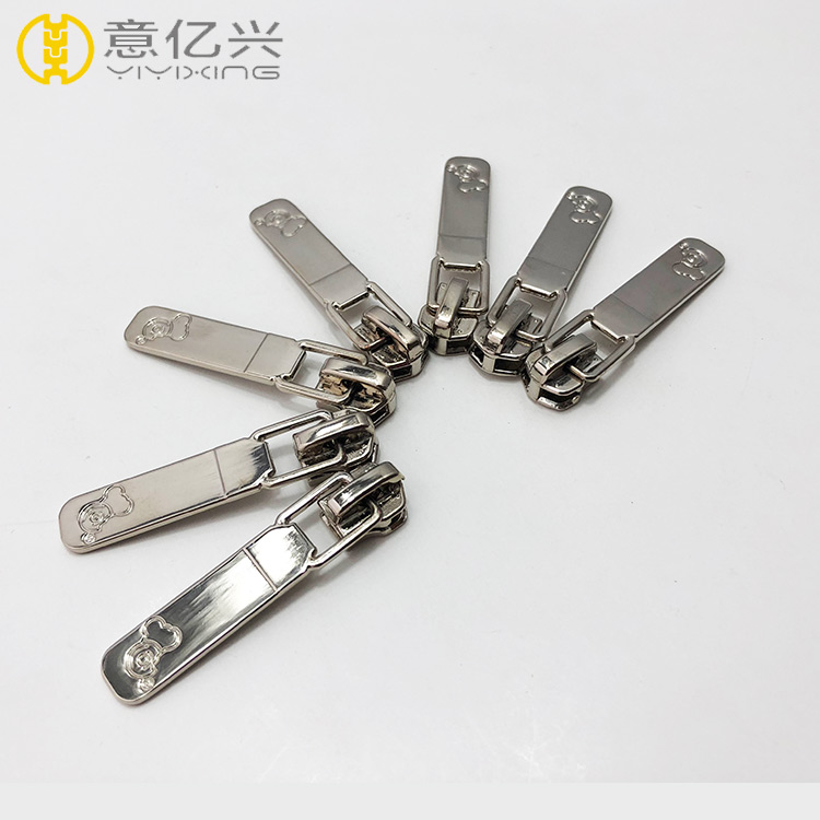 Professional Manufacturer Custom Nickel Metal Zipper Slider