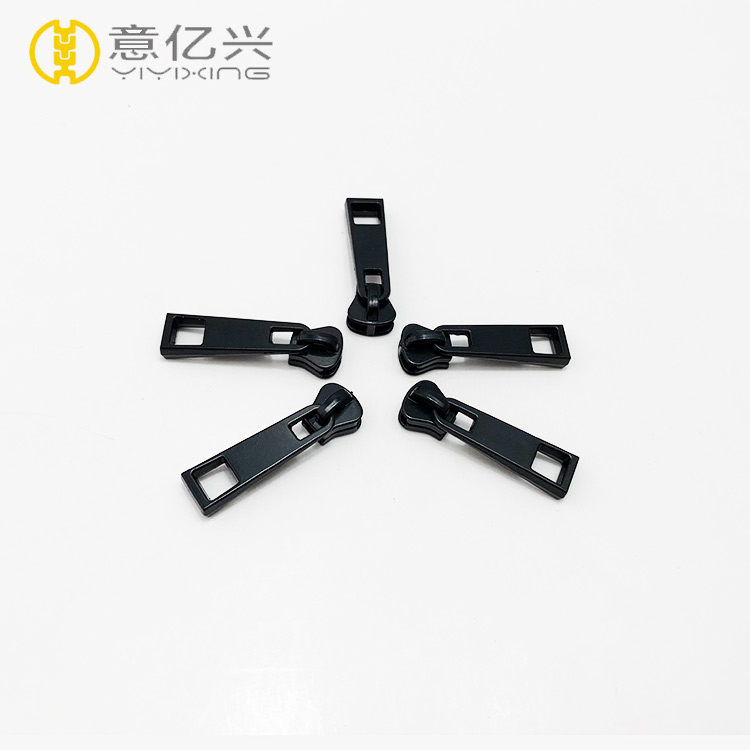 Fashion Plating Black Metal Zipper Slider For Metal Zipper