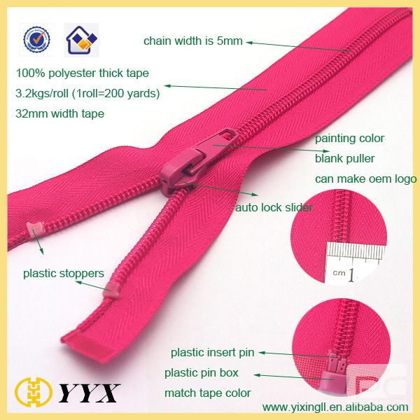 nylon zipper