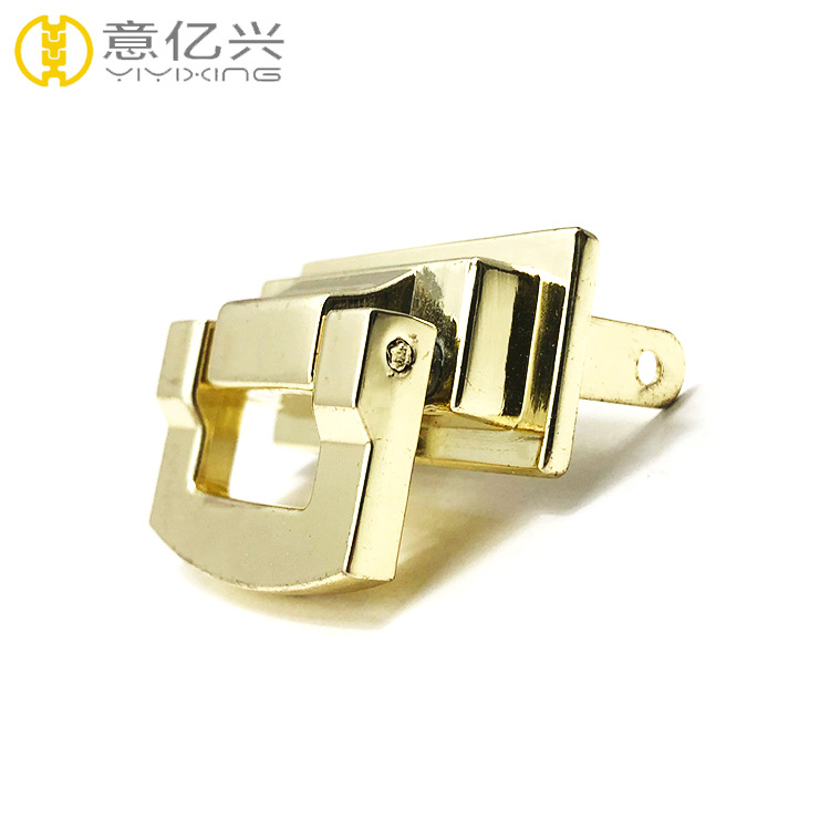 high end handbag turn lock or purse lock bag hardware accessories