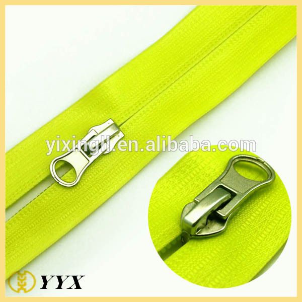 reflective waterproof zipper