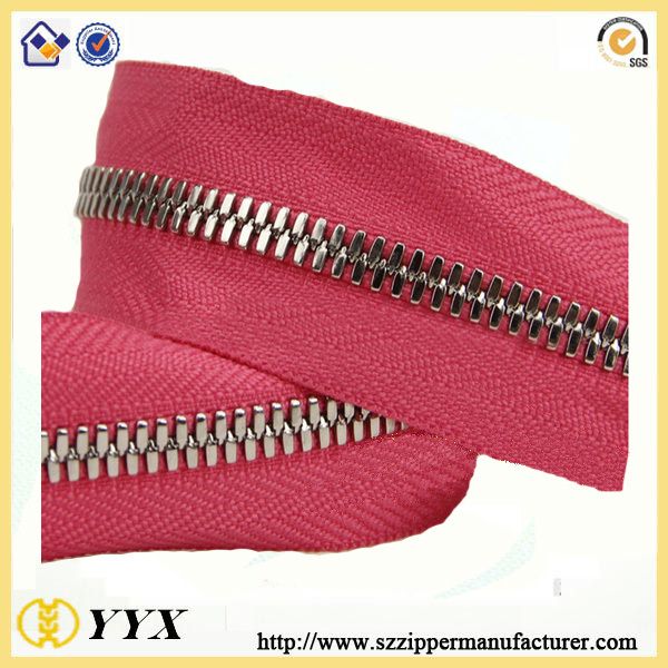 COIN teeth metal zipper