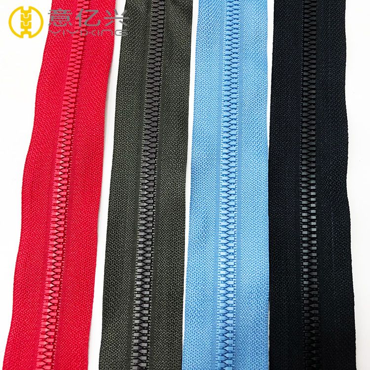 #3 #5 #8 long chain plastic zipper for bags