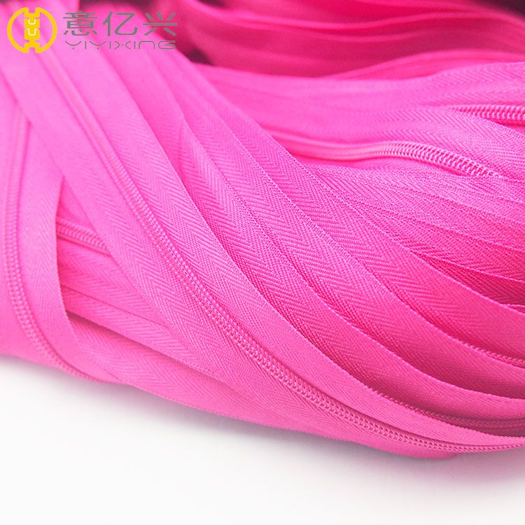 plastic nylon zipper