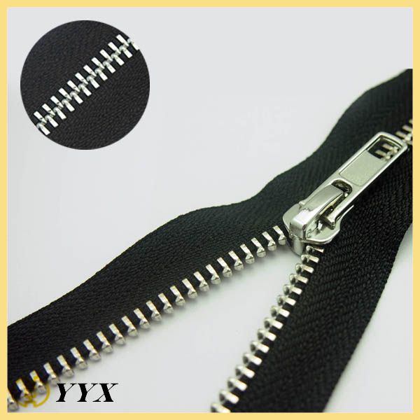 high quality teeth metal zipper