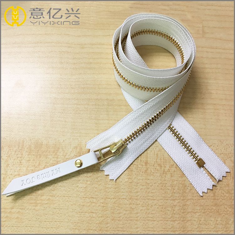 5# long chain metal zipper