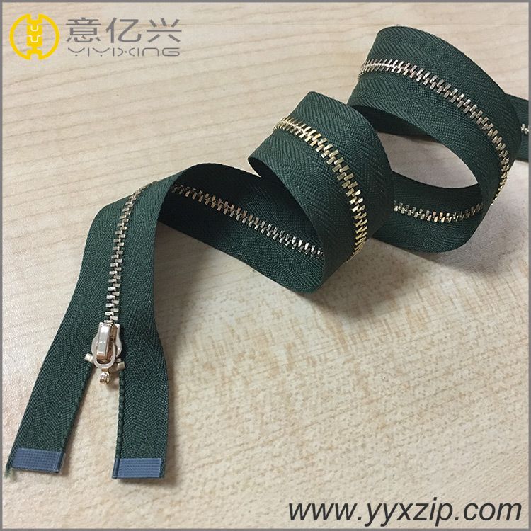 5# long chain metal zipper