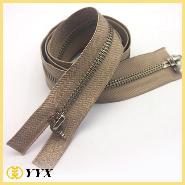 Double slider zipper