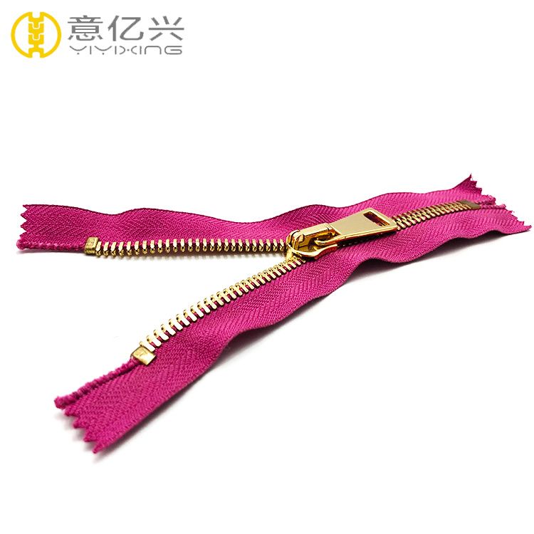 Wholesale Metal Brass Zipper