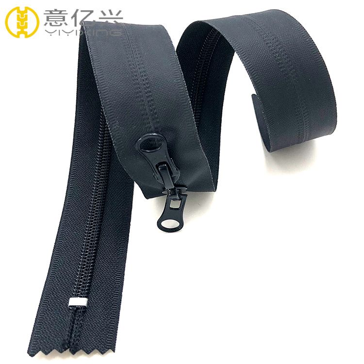 Factory direct sales high quality double zipper TPU waterproof zipper