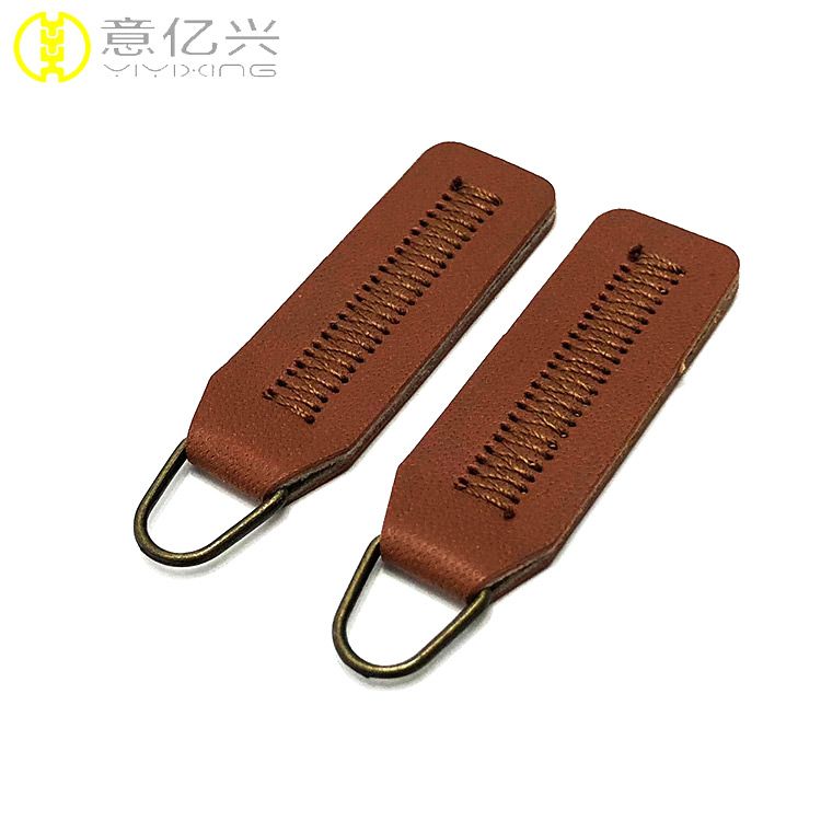 High quality synthetic suede leather pulls for zipper pullsNylon